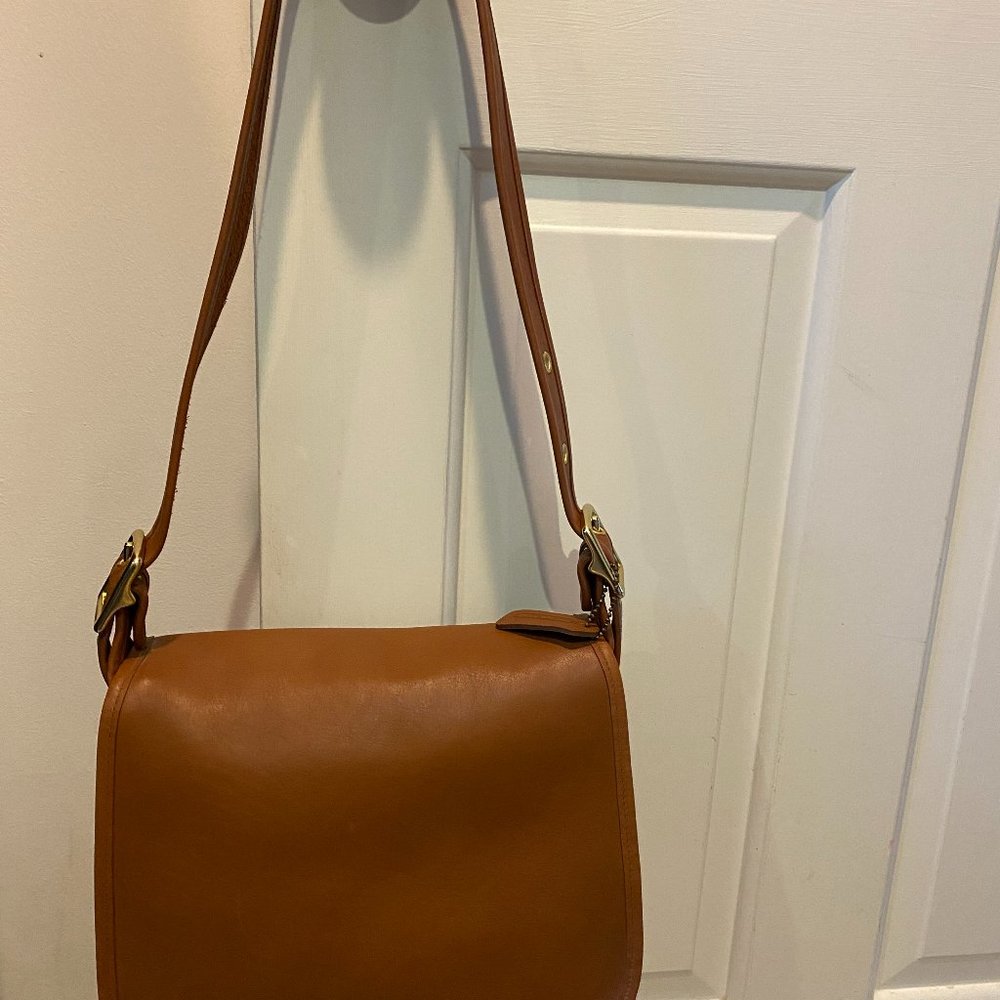 Leather COACH Handbag